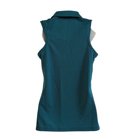 NEW Nike Dri-Fit Sleeveless Golf Shirt Size XS Small Green Polo Tennis Women’s - Picture 4 of 6